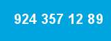 924 357 12 89 924 357 12 89